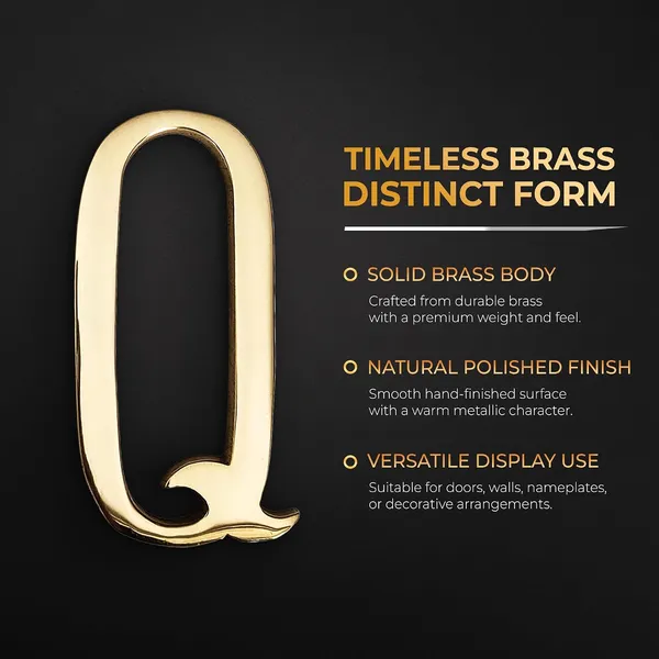 Brass_House_Letter_Q