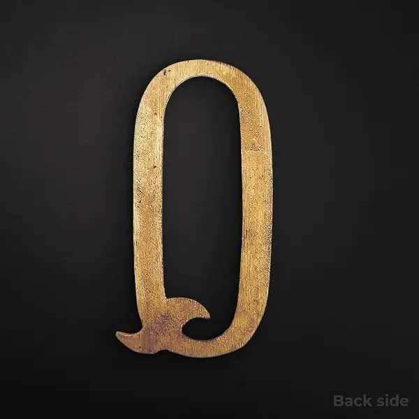 Brass_House_Letter_Q