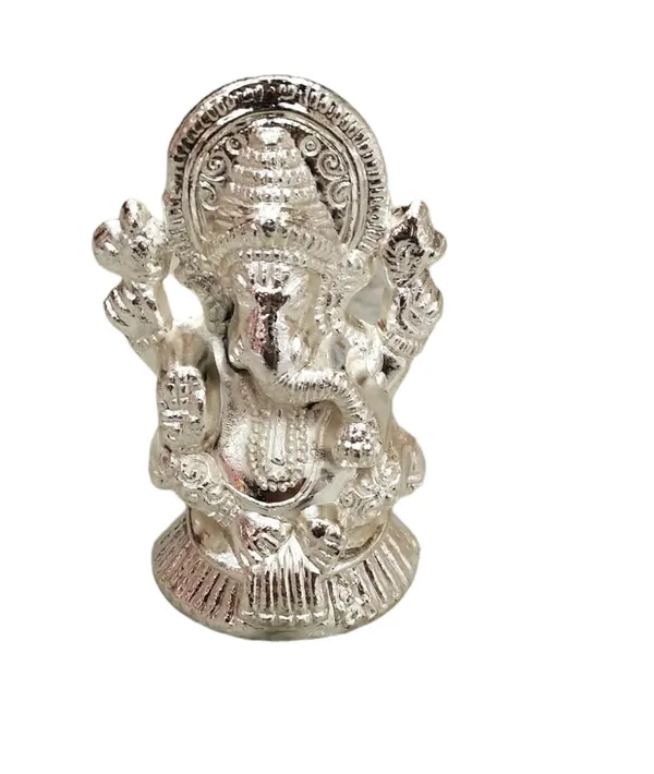 Silver_Coated_Lakshmi_Ganesha_Idol_Set