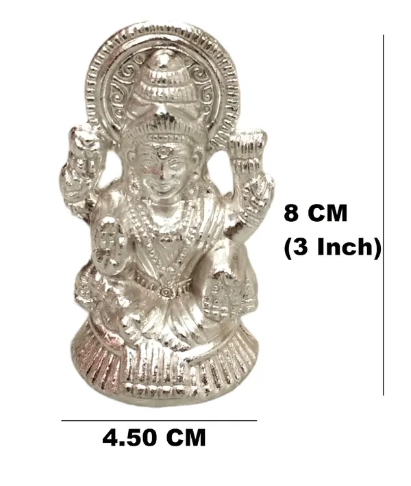 Silver_Coated_Lakshmi_Ganesha_Idol_Set