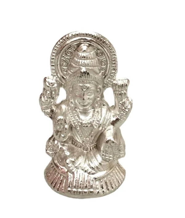 Silver_Coated_Lakshmi_Ganesha_Idol_Set