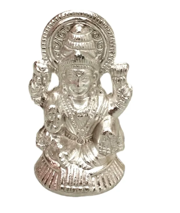 Silver_Coated_Lakshmi_Ganesha_Idol_Set