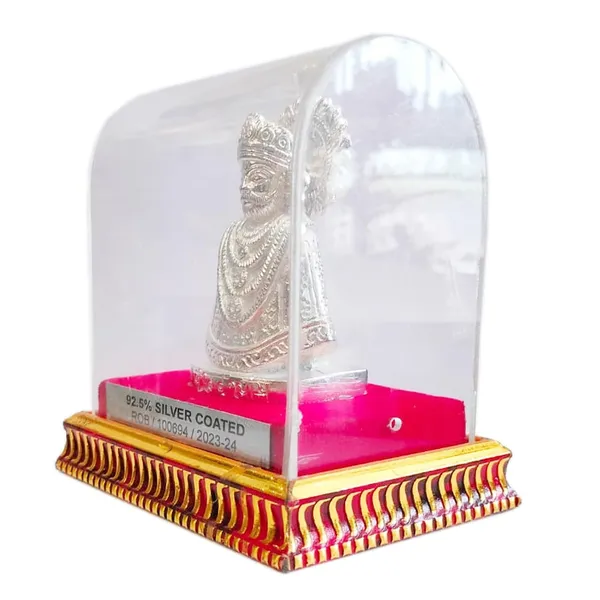 Khatu_Shyam_Silver_Plated_Statue