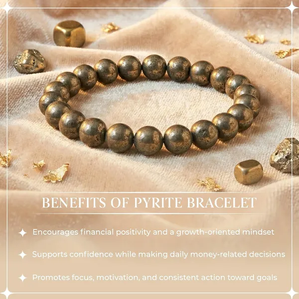 Pyrite_Bead_Bracelet
