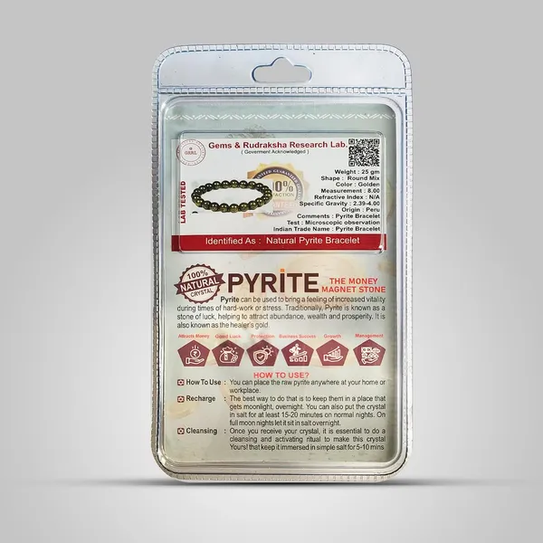 Pyrite_Bead_Bracelet