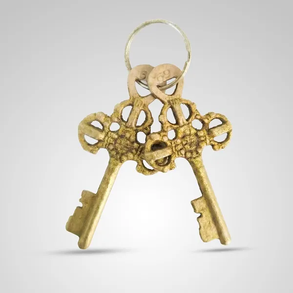 Brass_Buddha_Head_Padlock_With_Steel_Shackle