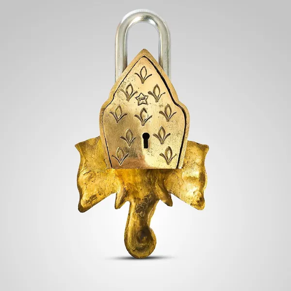 Brass_Ganesh_Engraved_Padlock_With_Keys