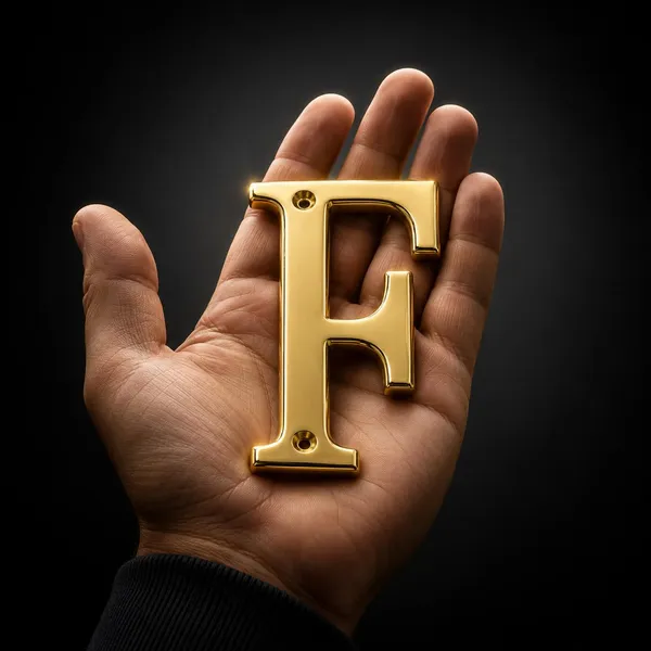 Brass_Letter_F_With_Screws