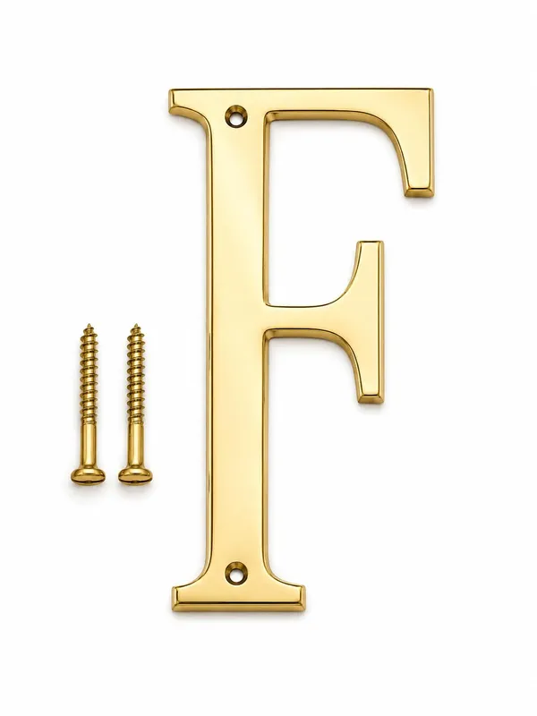Brass_Letter_F_With_Screws