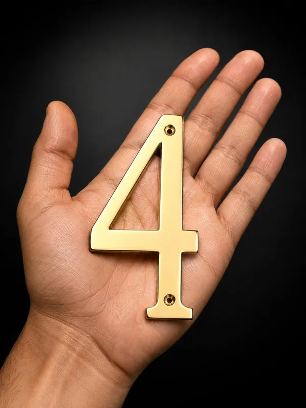 6_Inch_Brass_Number_4_With_Screws_Premium_Golden_Finish_Metal_House_Number_Sign_Wall_Mount_Door_Number_For_Home_Office_Shop_Hotel_Apartment_Address_Plate