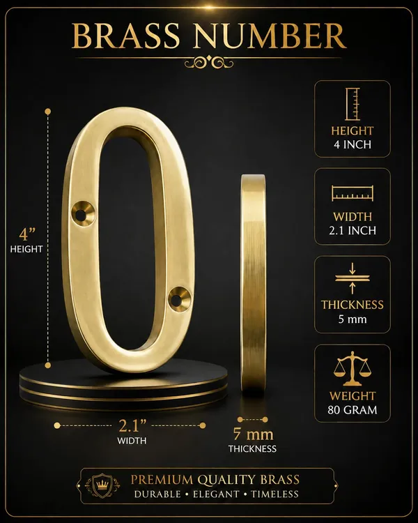 Brass_House_Address_Number