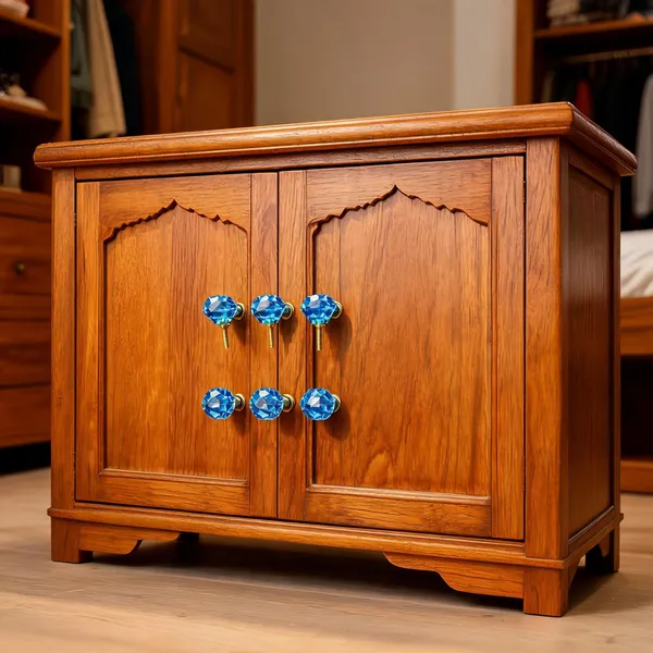 Glass_Door_Knob_With_Star_Center