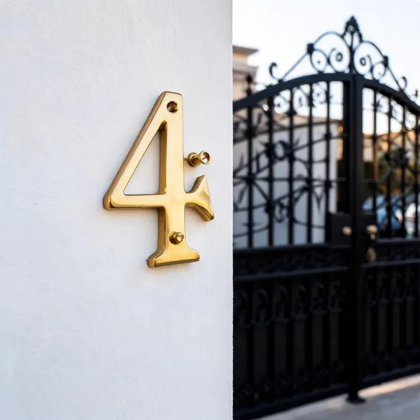 House_Address_Number_Brass_Finish