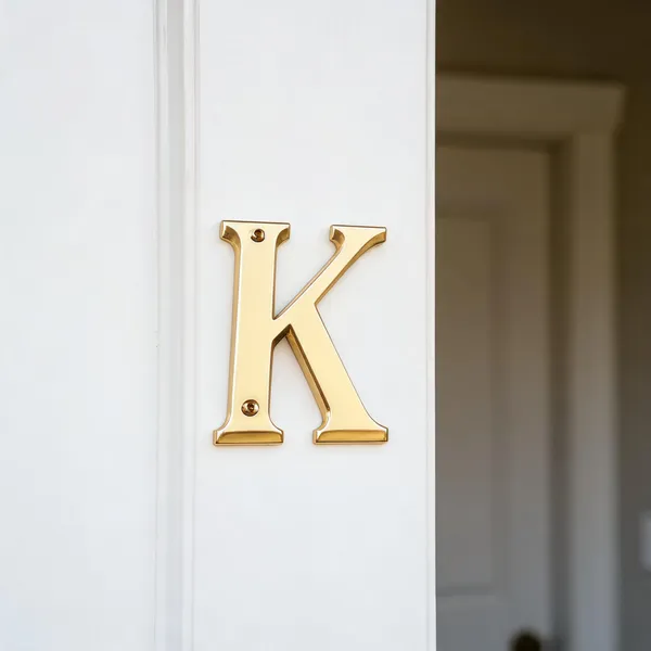 Letter_K_Door_Address_Sign_Brass_Finish