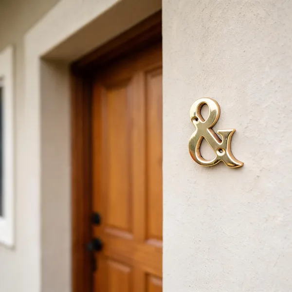 Brass_House_Address_Letter_Gold