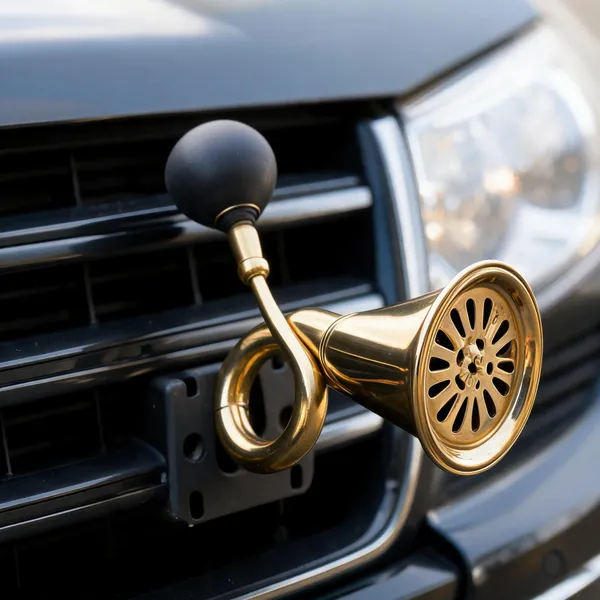 Brass_Car_Horn_Metal_Finish_Gold