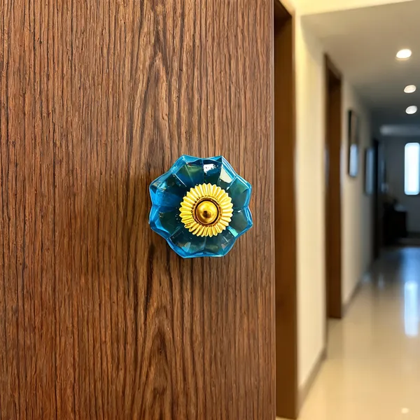 Glass_Door_Knob_Blue_For_Home_And_Office