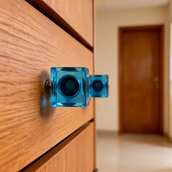 Glass_Square_Door_Knob_Blue