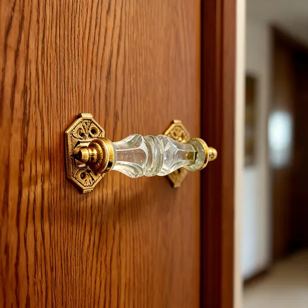 Crystal_Glass_Door_Handle_With_Brass_Base