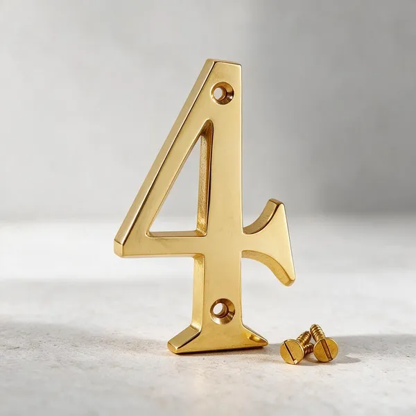 Brass_House_Address_Number