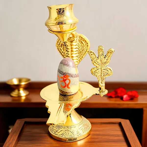 Brass_Shiva_Lingam_Abhishek_Patra_With_Trishul_And_Nag