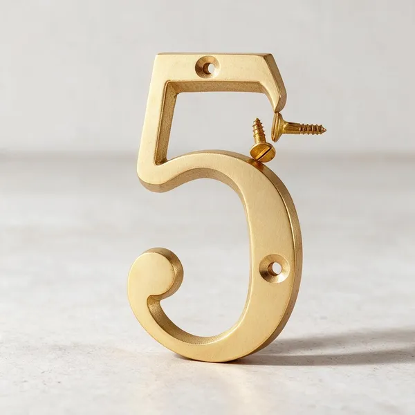 Brass_House_Address_Number