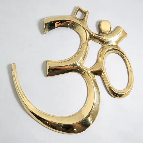 Om_Metal_Brass_Wall_Hanging