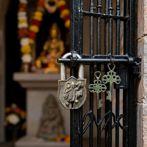 Brass_Hanuman_Padlock_With_Keys