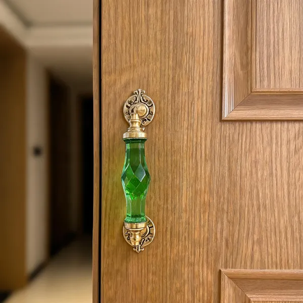 Glass_Door_Handle_Puller_Green