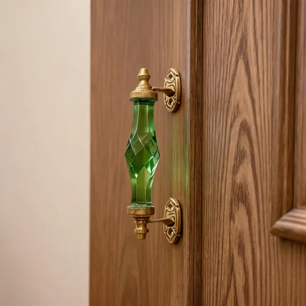 Glass_Door_Handle_Puller_Green