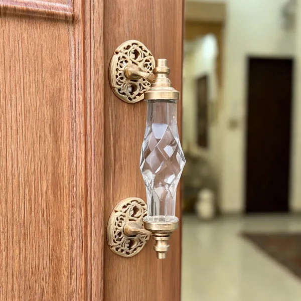 Glass_Door_Handle_With_Brass_Mounting