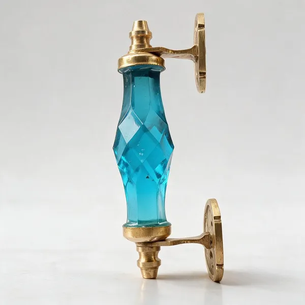 Glass_Door_Handle_With_Brass_Mounting