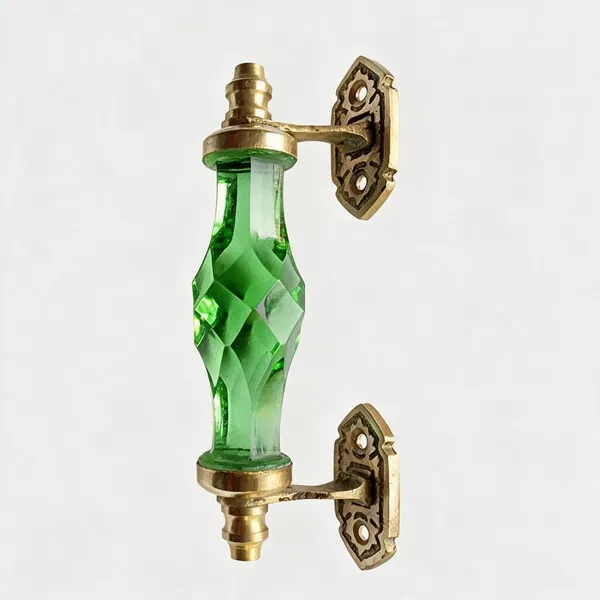 Glass_Door_Handle_With_Brass_Mounting