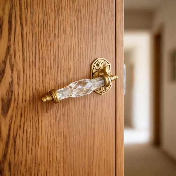 Glass_Door_Handle_With_Brass_Mounting