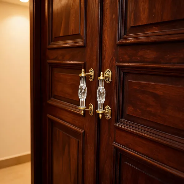 Glass_Door_Handle_With_Brass_Mounting