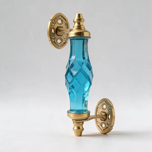 Glass_Door_Handle_With_Brass_Mounting