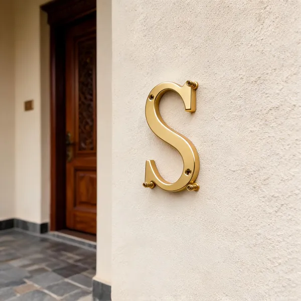 Brass_Wall_Mount_Letter_With_Screws
