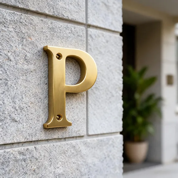 Brass_Letter_P_With_Screws_Gold