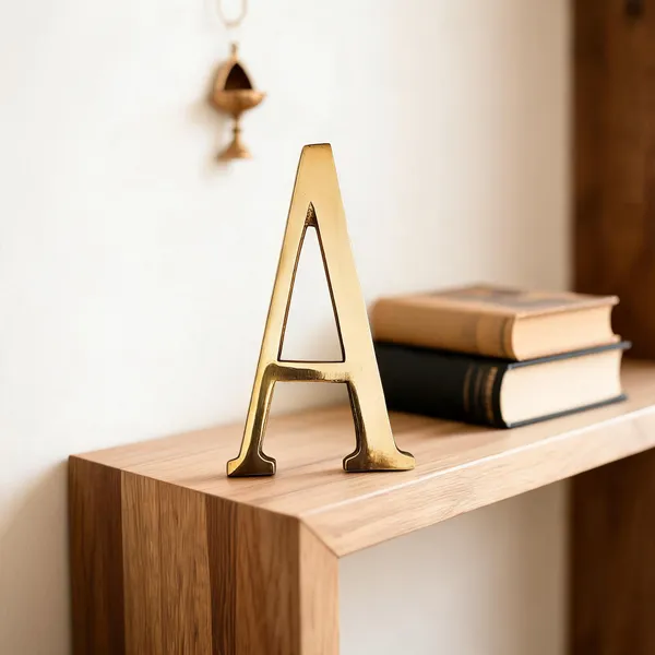 Brass_House_Letter_A_Gold