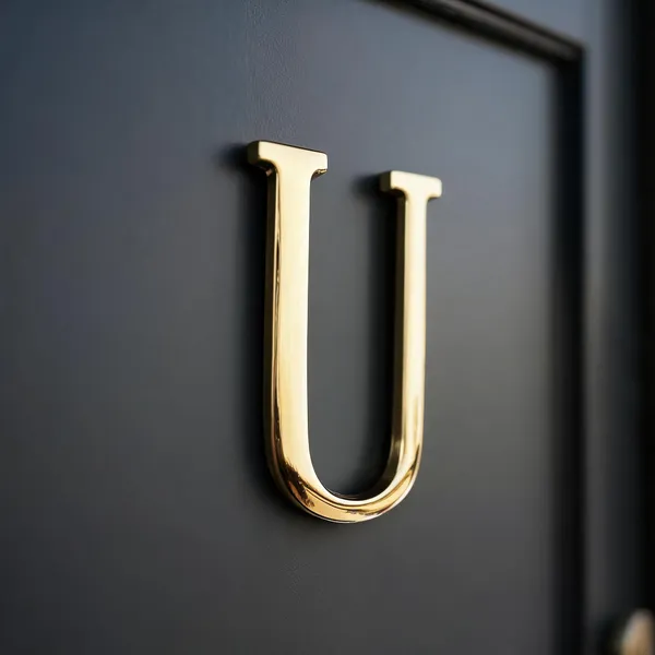 Brass_House_Letter_U_For_Home_Decor
