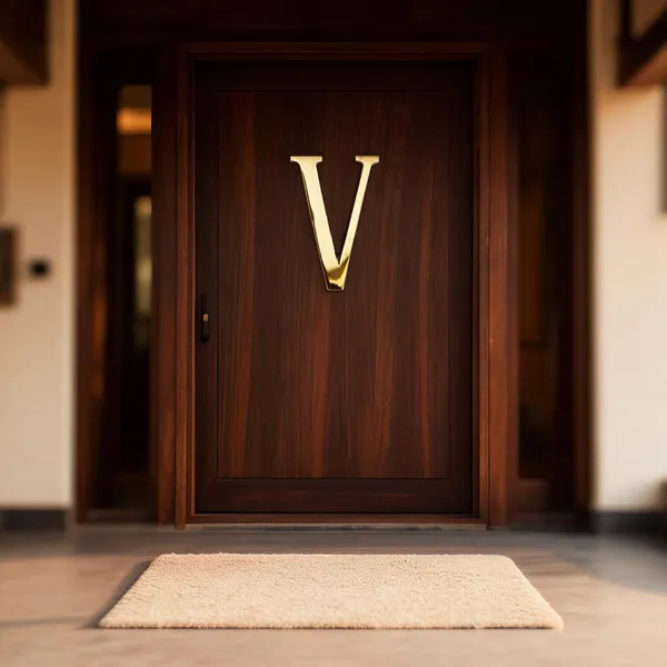 Brass_Hotel_Door_Letter_V_Personalised_Alphabet_Sign_For_Home_Decor_100mm