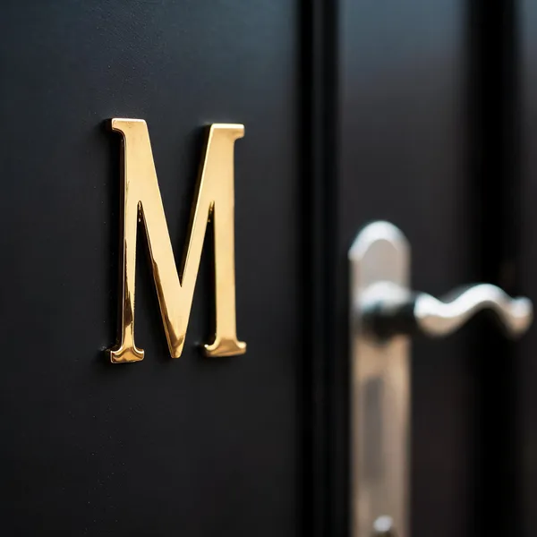 Brass_Hotel_Door_Letter_M_Personalised_Alphabet_Sign_For_Home_Decor_100mm