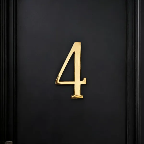 Brass_Hotel_Door_Number_4_Personalised_Alphabet_Sign_For_Home_Decor_100mm