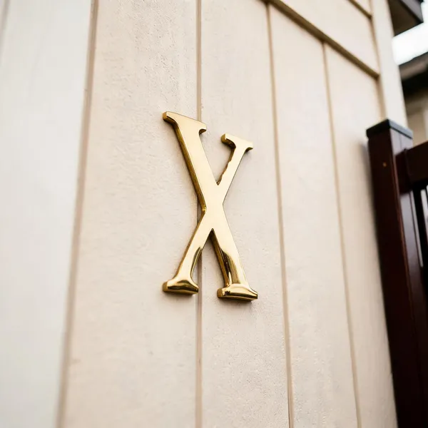 Brass_House_Letter_X_For_Home_Decor