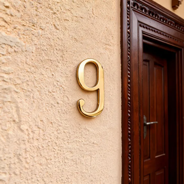 Brass_Hotel_Door_Number_9_Personalised_Alphabet_Sign_For_Home_Decor_100mm