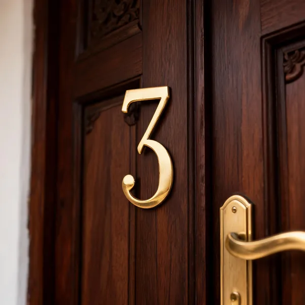 Brass_Hotel_Door_Number_3_Personalised_Alphabet_Sign_For_Home_Decor_100mm