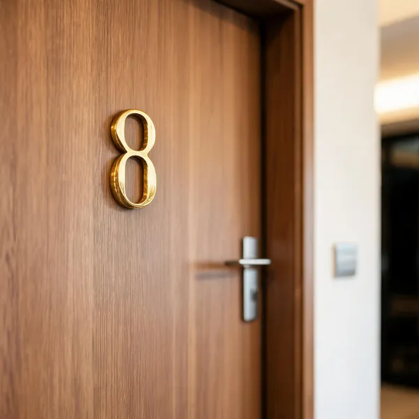 Brass_Hotel_Door_Number_8_Personalised_Alphabet_Sign_For_Home_Decor_100mm