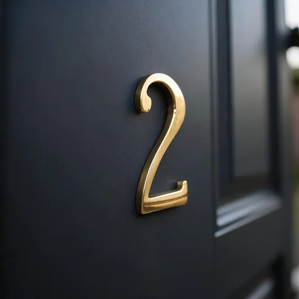 Brass_Hotel_Door_Number_2_Personalised_Alphabet_Sign_For_Home_Decor_100mm