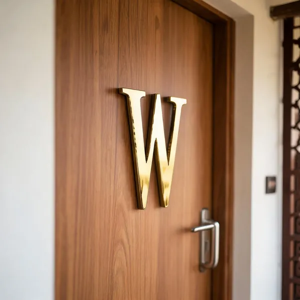 Brass_Hotel_Door_Letter_W_Personalised_Alphabet_Sign_For_Home_Decor_100mm