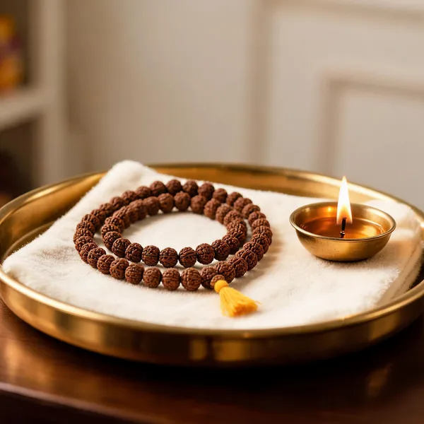 5_Mukhi_Rudraksha_Mala_Black